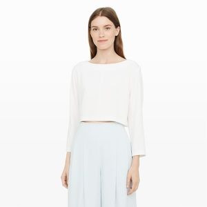 Club Monaco Udele Top in Pale Pink
